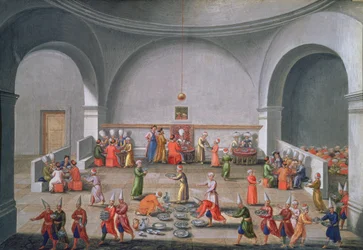 Diplomatieke Missie van Jan Gninski naar Istanbul, Diner ter ere van de Poolse Missie, 1679